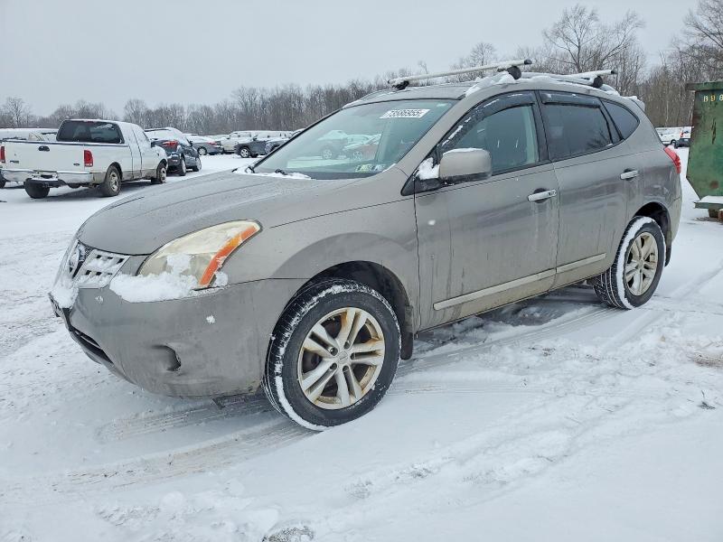 NISSAN ROGUE S 2012 with VIN JN8AS5MV0CW714248 - Photo from auction