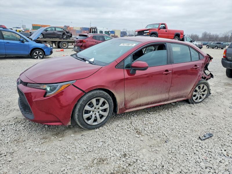 Photo 1 from auction – 2022 TOYOTA COROLLA LE with VIN 5YFEPMAE4NP283244