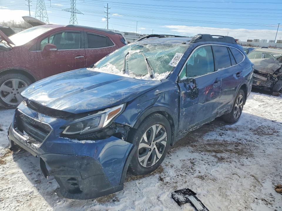 SUBARU OUTBACK LI 2021 with VIN 4S4BTANC5M3159914 - Photo from auction