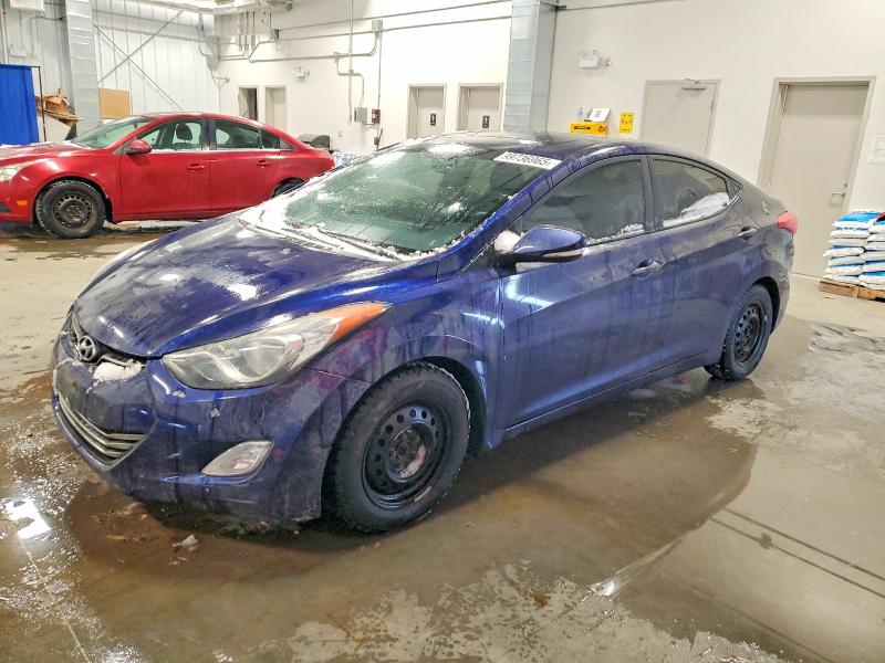 HYUNDAI ELANTRA 2013 with VIN 5NPDH4AE5DH339048 - Photo from auction
