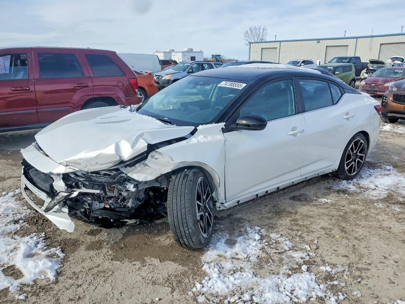 NISSAN SENTRA 2024 with VIN 3N1AB8DV1RY321764 - Photo from auction