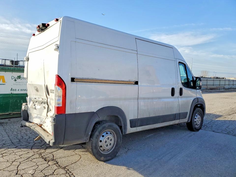 Zdjęcie 3 z aukcji – 2023 RAM PROMASTER 2500 z VIN 3C6LRVCG8PE529925