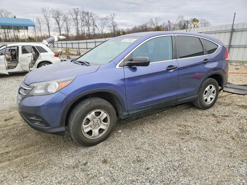 HONDA CR-V LX 2013 with VIN 2HKRM4H3XDH688972 - Photo from auction