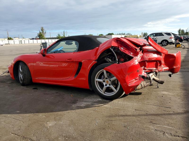 Photo 2 from auction – 2016 PORSCHE BOXSTER with VIN WP0CA2A85GS120546