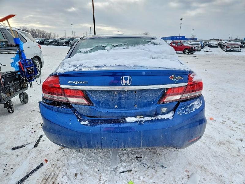Foto 6 de la subasta – 2013 HONDA CIVIC con VIN 19XFB2F81DE087319