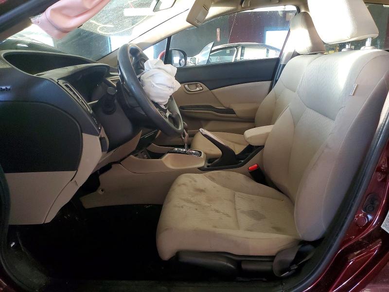 Photo 7 from auction – 2014 HONDA CIVIC LX with VIN 19XFB2F57EE039976