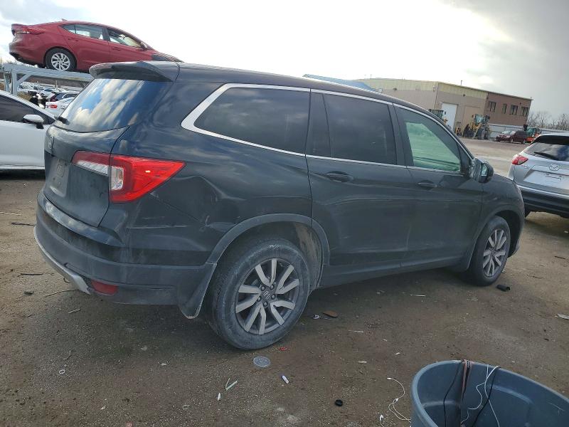 Photo 3 from auction – 2021 HONDA PILOT EXL with VIN 5FNYF5H59MB007325