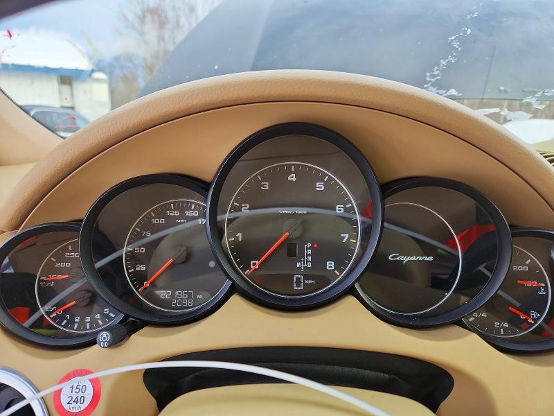 Photo 9 from auction – 2012 PORSCHE CAYENNE with VIN WP1AA2A27CLA12032