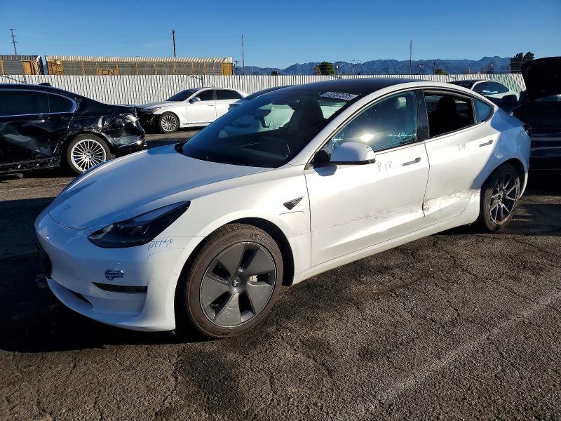 TESLA MODEL 3 2021 with VIN 5YJ3E1EB6MF003314 - Photo from auction