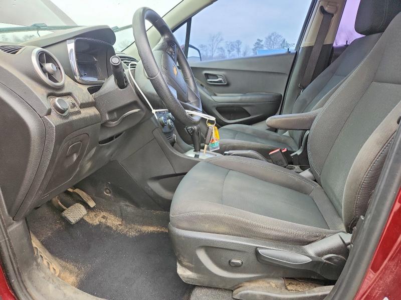 Photo 7 from auction – 2016 CHEVROLET TRAX LS with VIN 3GNCJNSB5GL228845
