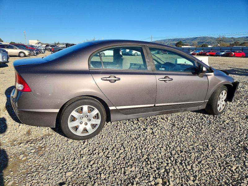 Photo 3 from auction – 2010 HONDA CIVIC LX with VIN 19XFA1F55AE047307