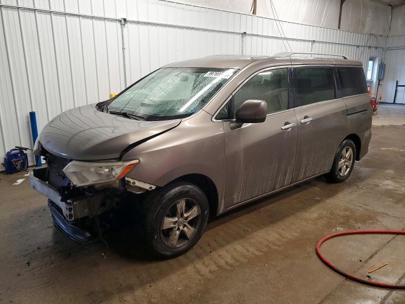 NISSAN QUEST S 2014 with VIN JN8AE2KPXE9105633 - Photo from auction