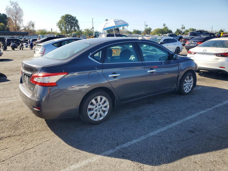 Photo 3 from auction – 2014 NISSAN SENTRA S with VIN 3N1AB7AP4EL607955