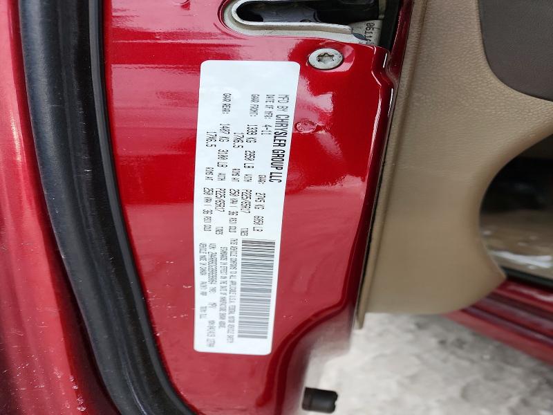 Photo 14 from auction – 2011 CHRYSLER TOWN & COUNTRY with VIN 2A4RR6DG3BR698064