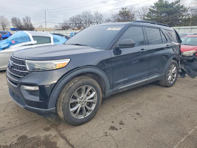 FORD EXPLORER X 2020 with VIN 1FMSK8DH5LGC88350 - Photo from auction