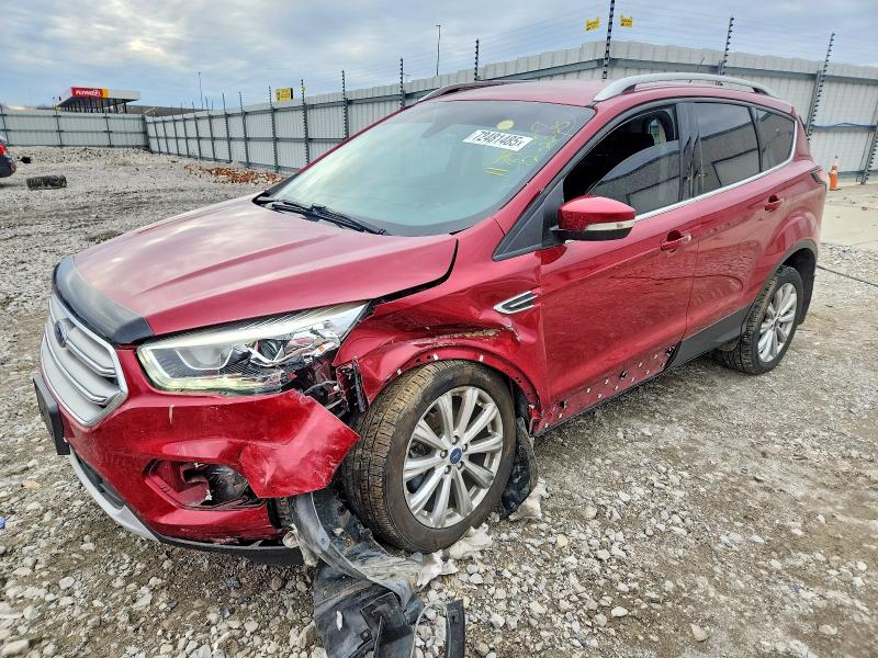FORD ESCAPE TIT 2017 with VIN 1FMCU9JD3HUD64954 - Photo from auction