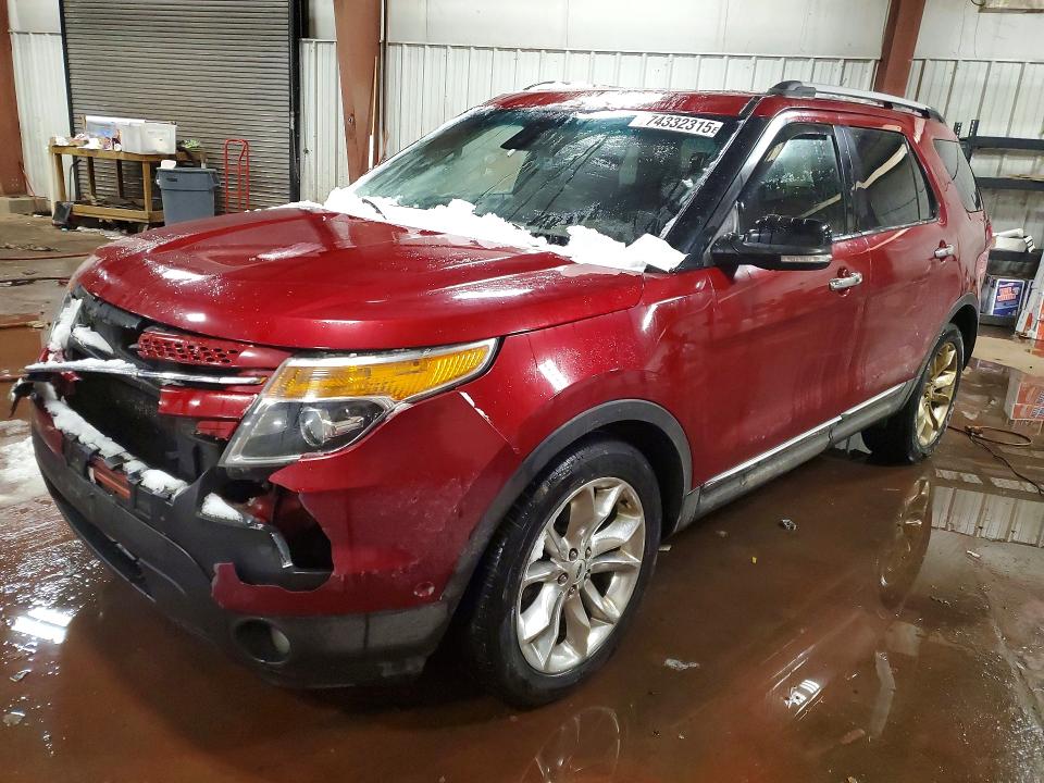 FORD EXPLORER 2013 with VIN 1FM5K8F86DGC74050 - Photo from auction