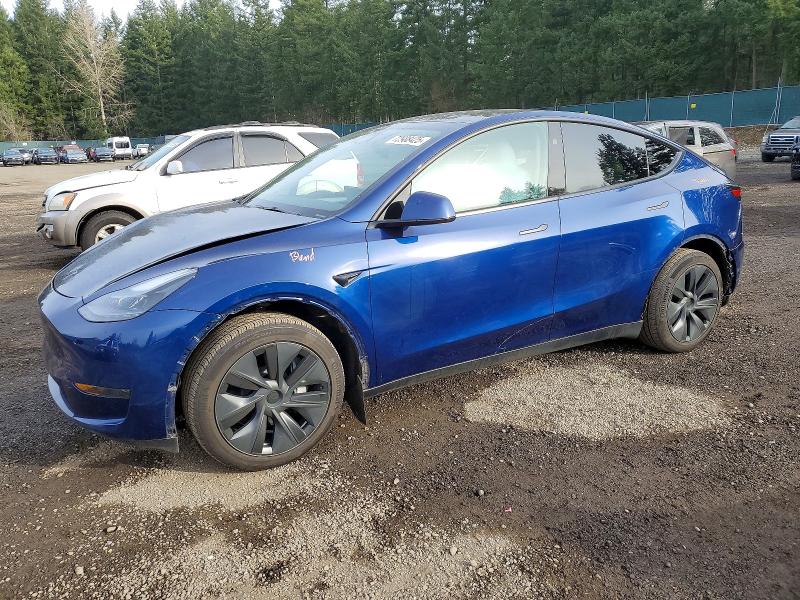 TESLA MODEL Y 2025 with VIN 7SAYGDED0SA374422 - Photo from auction