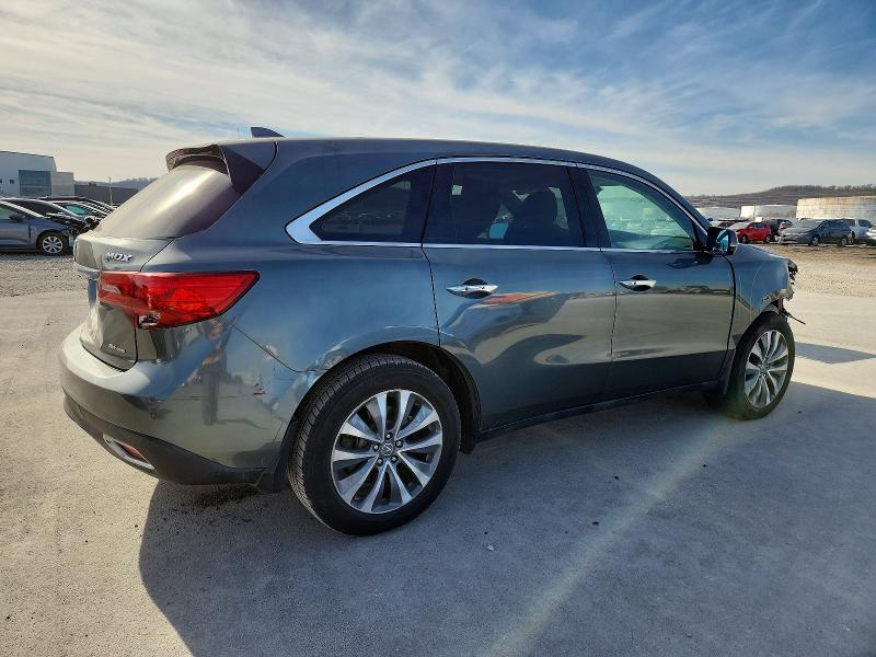 Photo 3 from auction – 2015 ACURA MDX TECHNO with VIN 5FRYD4H47FB012404