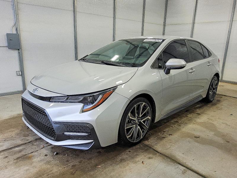 TOYOTA COROLLA SE 2021 with VIN 5YFS4MCE0MP067964 - Photo from auction