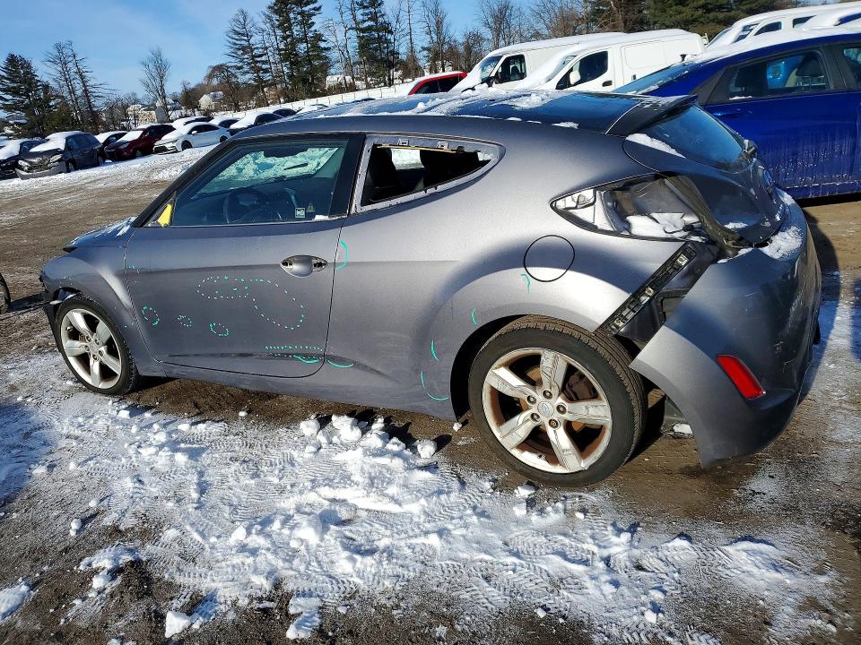 Photo 2 from auction – 2014 HYUNDAI VELOSTER with VIN KMHTC6AD7EU207828