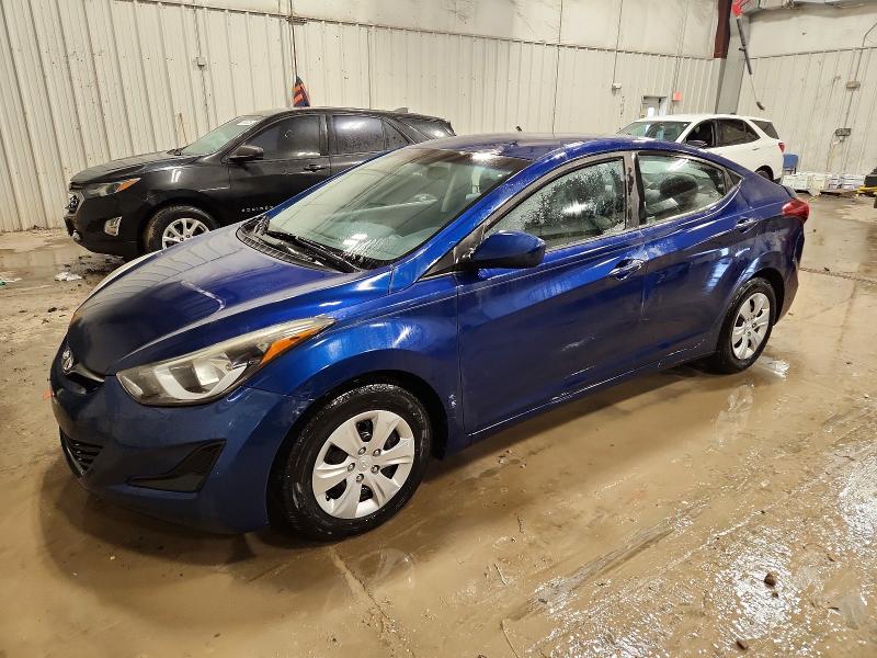 HYUNDAI ELANTRA SE 2016 with VIN 5NPDH4AE2GH786926 - Photo from auction
