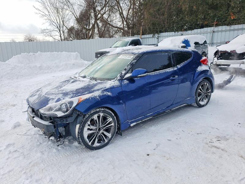 HYUNDAI VELOSTER 2016 with VIN KMHTC6AE1GU277742 - Photo from auction