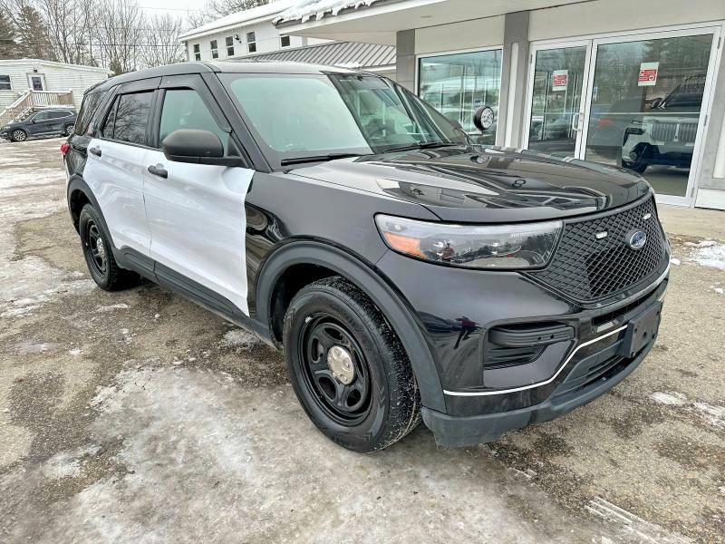 FORD EXPLORER P 2021 with VIN 1FM5K8AB3M7C01298 - Photo from auction