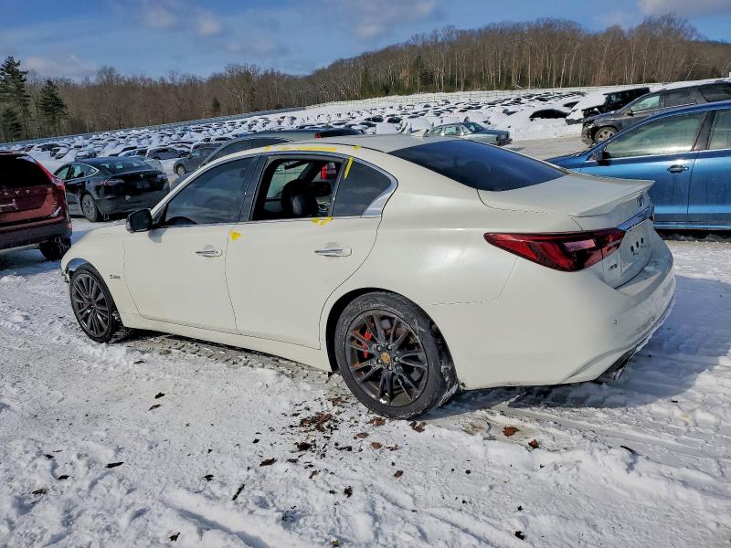 Photo 2 from auction – 2018 INFINITI Q50 RED SP with VIN JN1FV7AR9JM480490