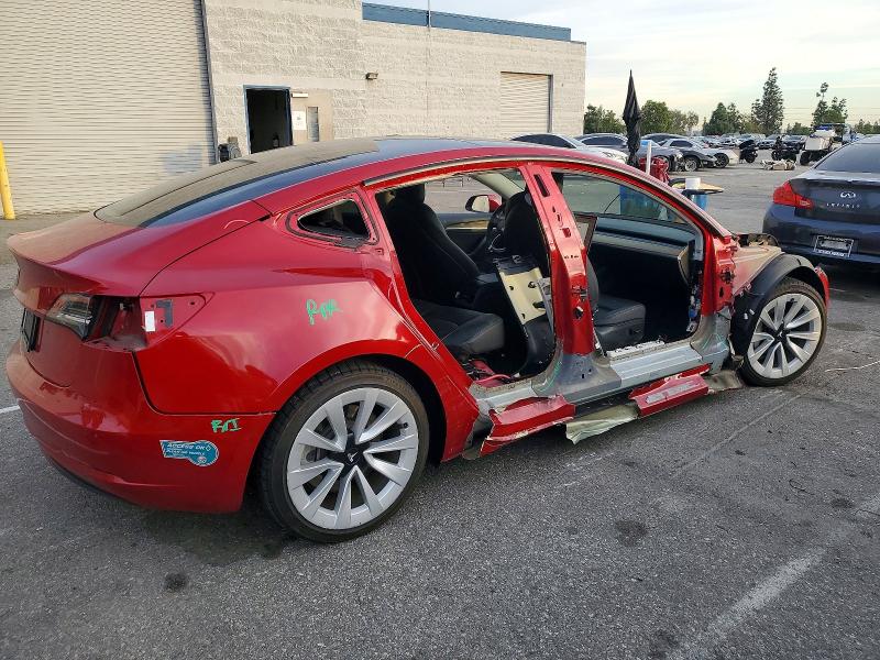 Photo 3 from auction – 2022 TESLA MODEL 3 with VIN 5YJ3E1EA0NF286074