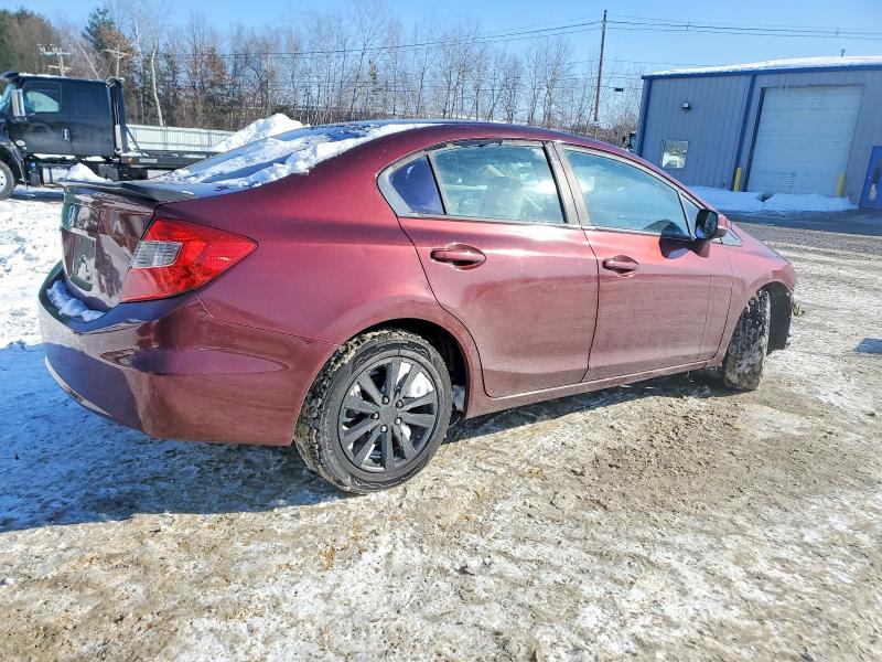Photo 3 from auction – 2012 HONDA CIVIC EX with VIN 2HGFB2F89CH507011