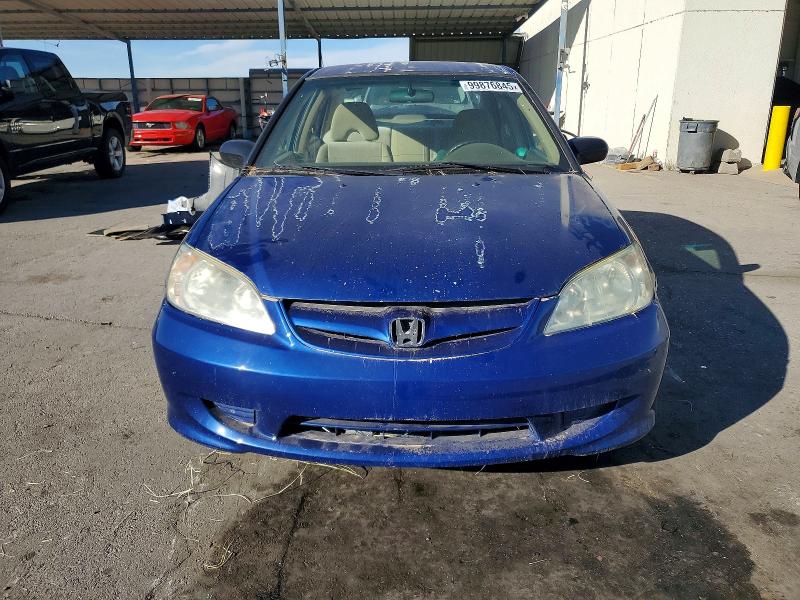 Photo 5 from auction – 2004 HONDA CIVIC with VIN 2HGES16394H593786