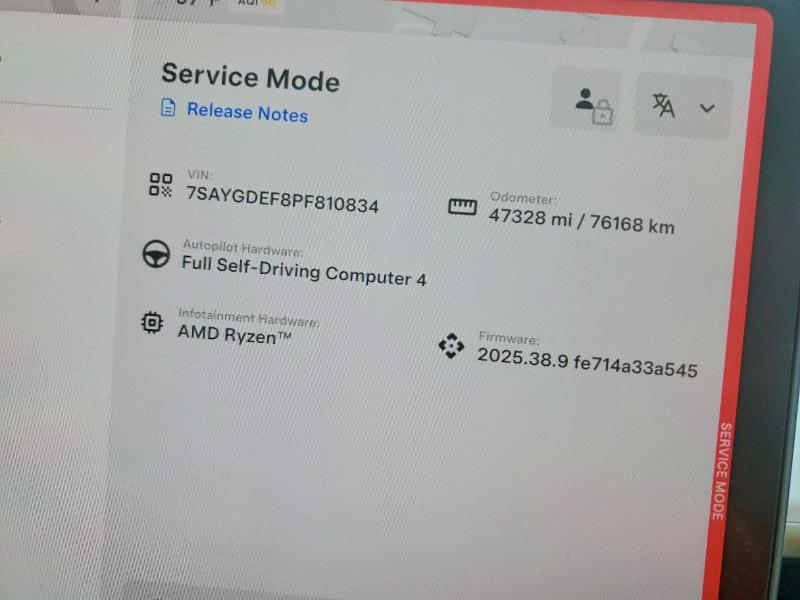 صورة رقم 9 من المزاد - 2023 TESLA MODEL Y مع VIN 7SAYGDEF8PF810834