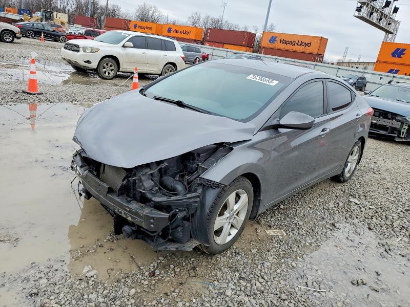 HYUNDAI ELANTRA GL 2012 with VIN 5NPDH4AE8CH127338 - Photo from auction