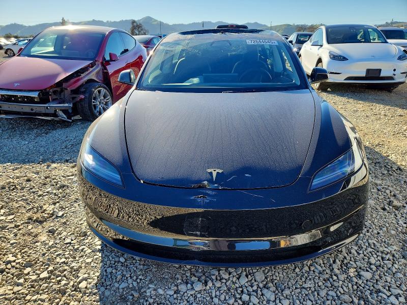 Photo 5 from auction – 2025 TESLA MODEL 3 with VIN 5YJ3E1EA9SF046615