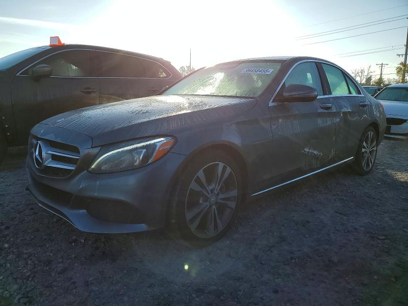MERCEDES-BENZ C 2017 with VIN WDDWF4JB3HR220570 - Photo from auction