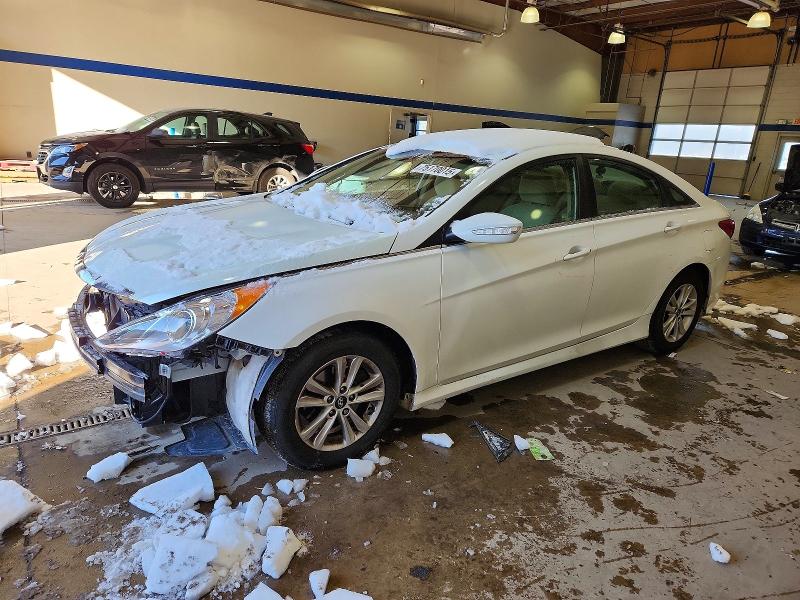 HYUNDAI SONATA GLS 2014 with VIN 5NPEB4AC0EH848504 - Photo from auction