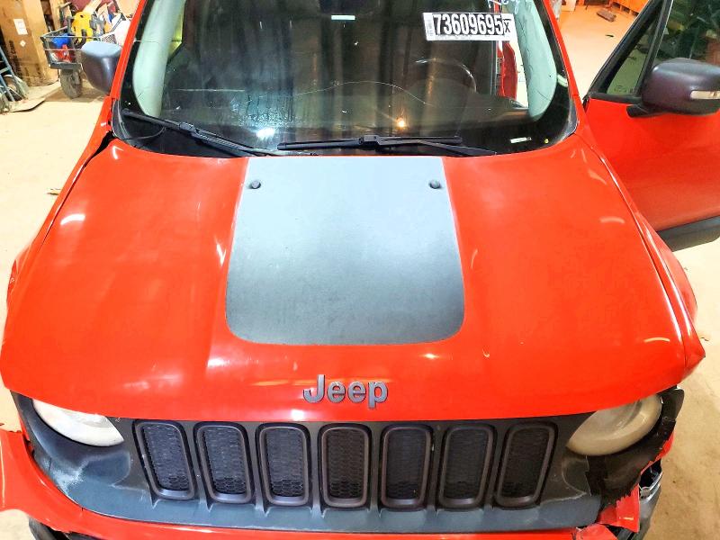 Photo 11 from auction – 2017 JEEP RENEGADE T with VIN ZACCJBCB3HPE91186