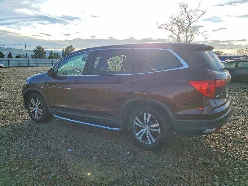 Photo 2 from auction – 2017 HONDA PILOT EXL with VIN 5FNYF6H57HB043137