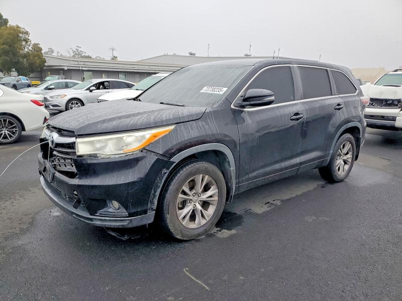TOYOTA HIGHLANDER 2014 with VIN 5TDBKRFH7ES060866 - Photo from auction