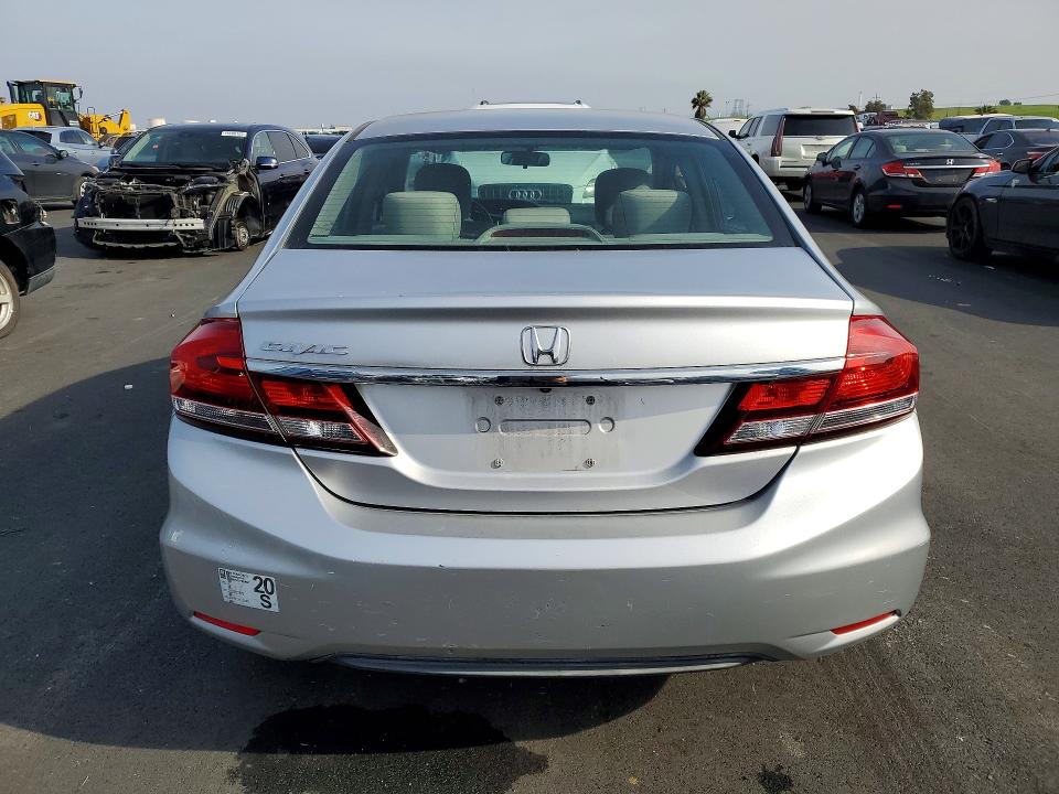 Photo 6 from auction – 2013 HONDA CIVIC LX with VIN 19XFB2F51DE273013
