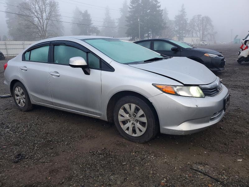 Photo 4 from auction – 2012 HONDA CIVIC LX with VIN 19XFB2F54CE031475