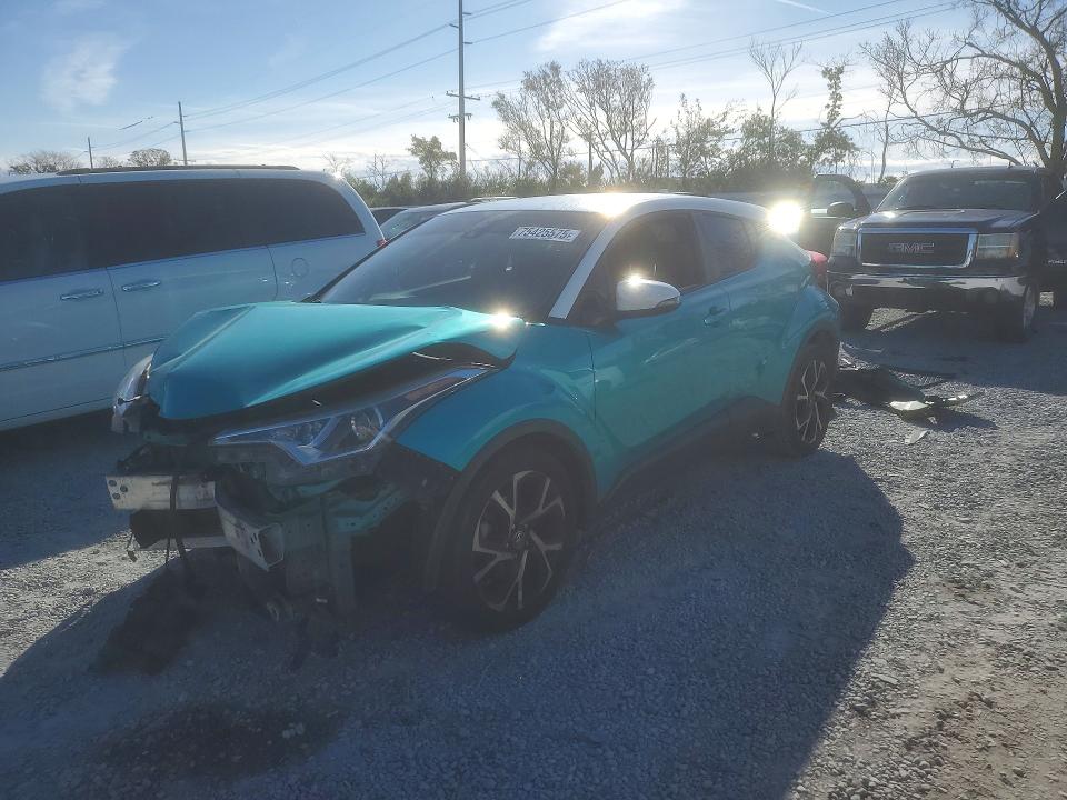 TOYOTA C-HR 2018 with VIN NMTKHMBX3JR042579 - Photo from auction