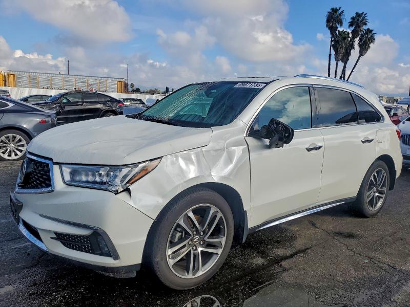ACURA MDX ADVANC 2017 with VIN 5FRYD4H89HB006500 - Photo from auction