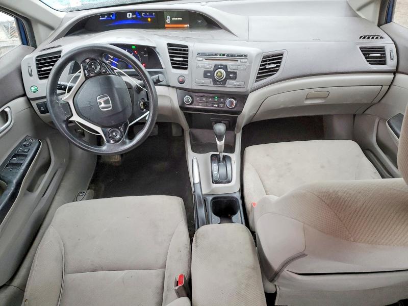 Photo 8 from auction – 2012 HONDA CIVIC LX with VIN 19XFB2F57CE042180
