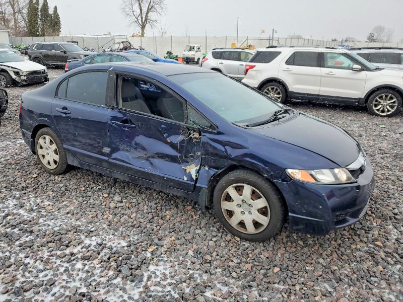 Photo 4 from auction – 2010 HONDA CIVIC LX with VIN 19XFA1F5XAE029756