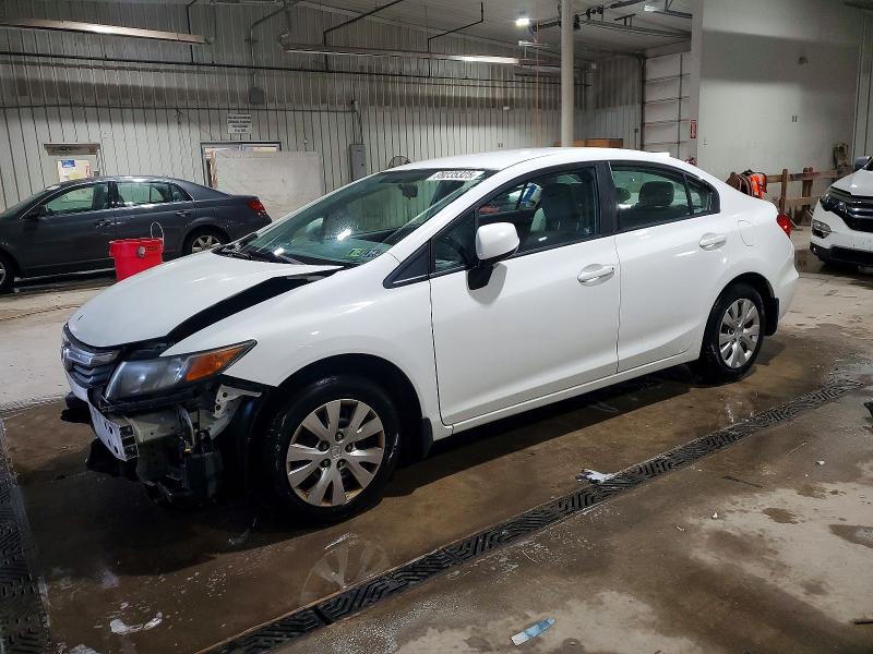 HONDA CIVIC LX 2012 with VIN 19XFB2F5XCE365039 - Photo from auction