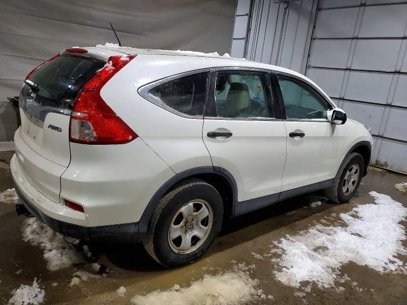 Photo 3 from auction – 2016 HONDA CR-V LX with VIN 5J6RM4H3XGL006649
