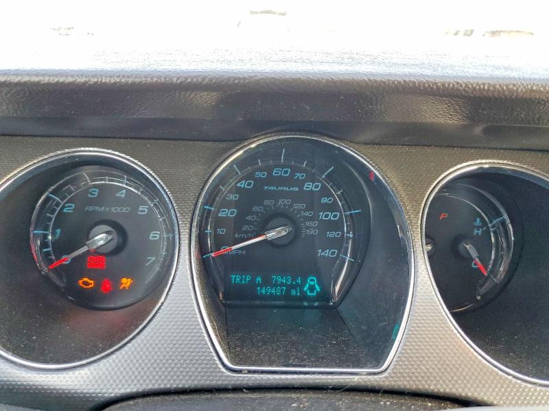 Photo 9 from auction – 2010 FORD TAURUS SEL with VIN 1FAHP2EW3AG128951