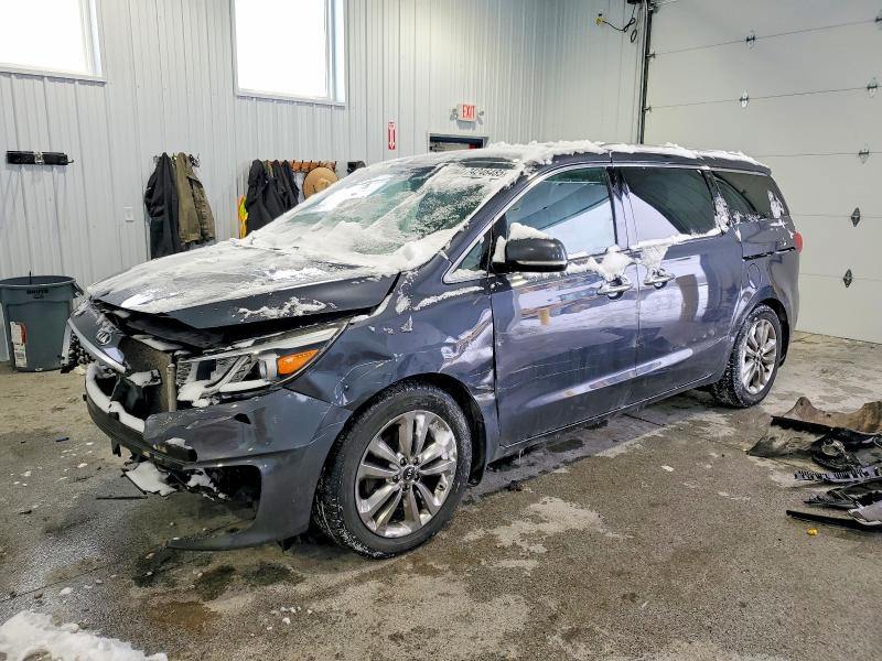 KIA SEDONA 2015 with VIN KNDME5C13F6037022 - Photo from auction